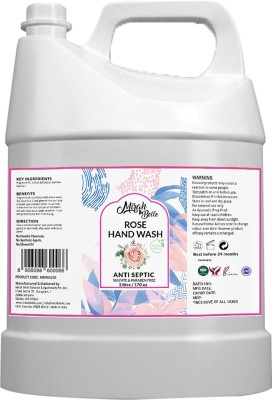 Mirah Belle Rose Hand Wash Can (5 LTR) - FDA Approved - Can Pack - Best for Men, Women and Children - Sulfate and Paraben Free - 5000 ML Hand Wash Can(5 L)