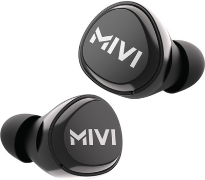 Mivi DuoPods M20 True Wireless Bluetooth Headset(Black, True Wireless)