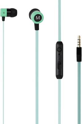 MINISO Ceramic Earphone Mint Green For Mobiles Phones Wired