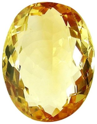 Takshila Gems Natural Yellow Topaz Stone 10 Ratti / 9 Carat Lab Certified Gemstone, Sunela Stone Topaz Stone