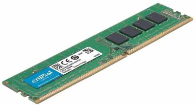 Crucial Basic DDR4 4 GB (Single Channel) PC SDRAM (Basics Memory Module for Desktop)