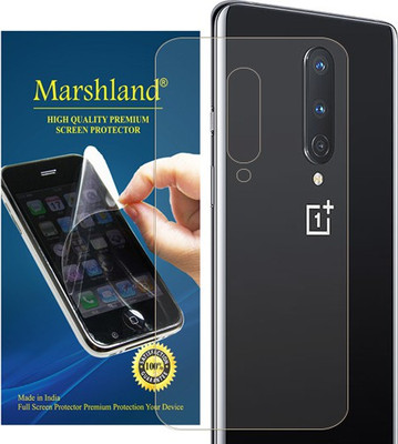 MARSHLAND Back Screen Guard for Oneplus 8(Pack of 1)