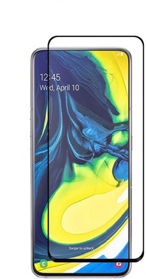 TECHSHIELD Edge To Edge Tempered Glass for SAMSUNG GALAXY A80(Pack of 1)
