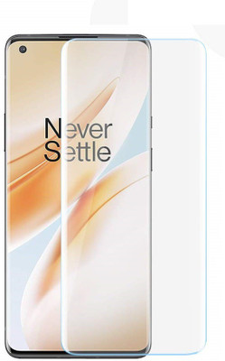 Appster Edge To Edge Tempered Glass for OnePlus 8(Pack of 1)