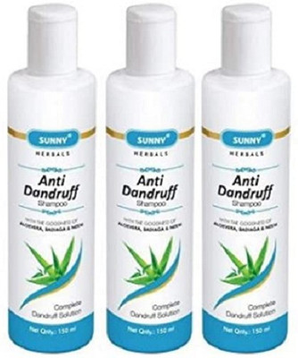 Bakson's Sunny Herbal Anti Dandruff Shampoo 100ml - (Set of 3)(300 ml)
