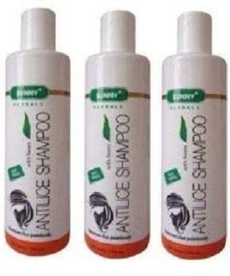 Bakson's Sunny Herbal Anti Lice Shampoo 150ml- (Set of 3)(450 ml)