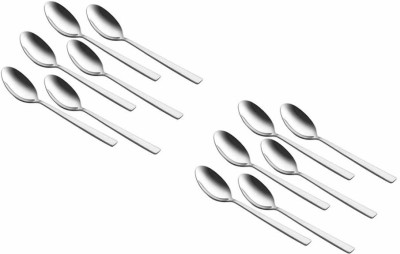 Eversteel Stainless Steel Tea Spoon & Dinner Spoon Combo -Pack of 12 Stainless Steel Table Spoon Set(Pack of 12)