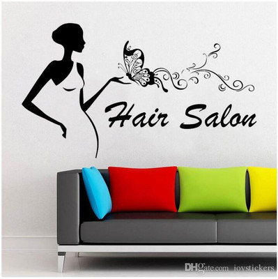 amazinghubsolution 60 cm a...deginablesaloon@salooonsticker Self Adhesive Sticker(Pack of 1)