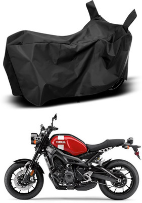 ShieldhubPro Two Wheeler Cover for Yamaha(Black)