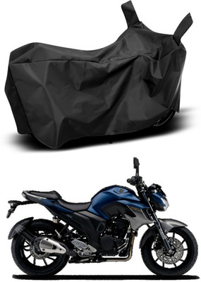 ShieldhubPro Two Wheeler Cover for Yamaha(Black)