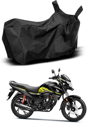 ShieldhubPro Two Wheeler Cover for Honda(Black)