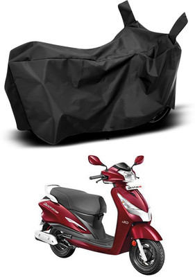 ShieldhubPro Two Wheeler Cover for Hero(Black)