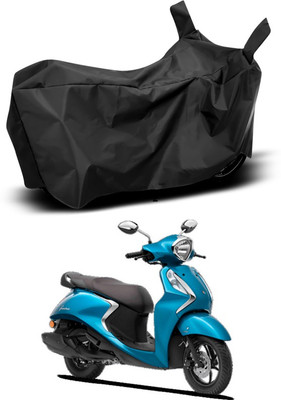 ShieldhubPro Two Wheeler Cover for Yamaha(Black)