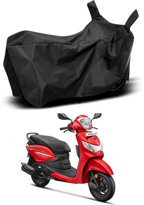 ShieldhubPro Two Wheeler Cover for Hero(Black)