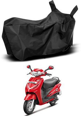 ShieldhubPro Two Wheeler Cover for Hero(Black)