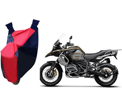 Auto Haute Waterproof Two Wheeler Cover for BMW(R 1200 GS, Red, Blue)