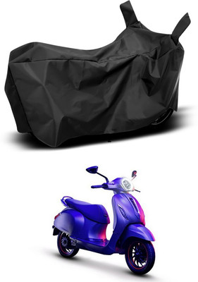 ShieldhubPro Two Wheeler Cover for Bajaj(Black)
