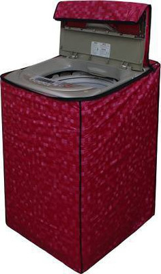 Dakshya Industries Top Loading Washing Machine  Cover(Width: 58.2 cm, Maroon)