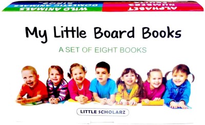 My Little Board Books - Gift Box - Set of 8 Books(English, Hardcover, Known)