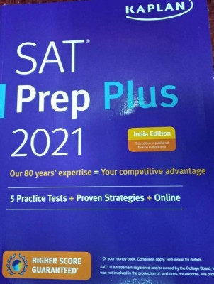 Sat Prep Plus 2021(English, Paperback, unknown)