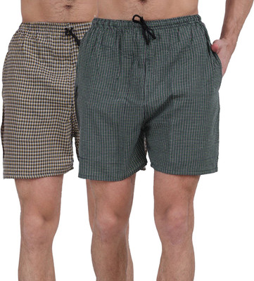 panv Checkered Men Boxer
