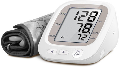 Niscomed PW-218 Fully Automatic Digital Blood Pressure Monitor Fully Automatic Digital Blood pressure Monitor Bp Monitor(Daisy White)