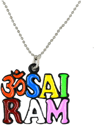 AFH Om Sai Ram Car Hanging Charm spiritual Decorative Hanging Ornament Car Hanging Ornament(Pack of 1)