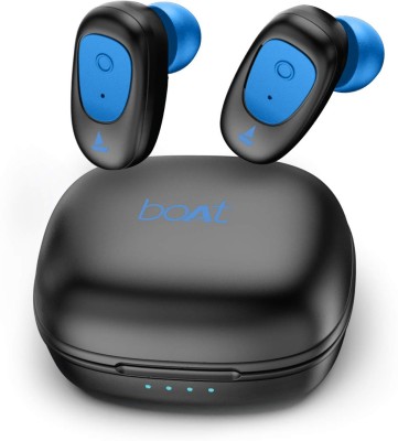 boAt Airdopes 201 Bluetooth Headset(Furious Blue, True Wireless)