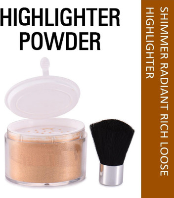 GFSU Shimmer Finish Gold Highlighter Powder Highlighter(Gold)