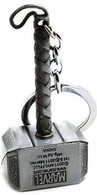 gtrp THOR-HAMMER-KEY-CHAIN-SILVER Key Chain