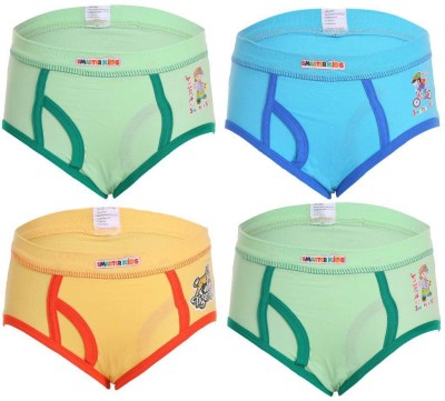 SMARTER KIDS Brief For Baby Boys(Multicolor Pack of 4)