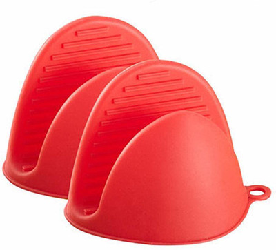 SUKHAD Red Silicon Kitchen Linen Set(Pack of 1)