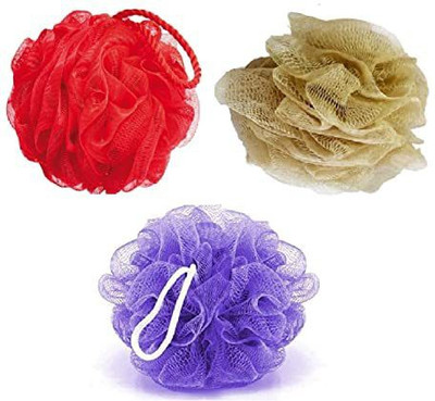 Global Gifts Loofah(Pack of 3, Multicolor)