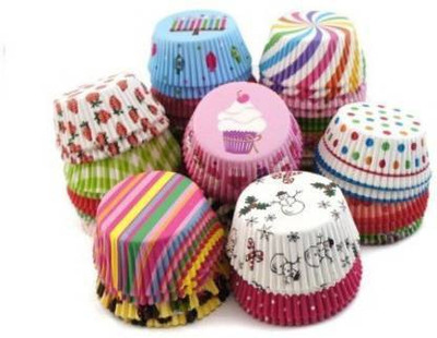 ideawarms Paper Cupcake/Muffin Mould 100(Pack of 100)
