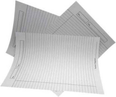 SHARMA BUSINESS A4 ONE SIDE A4 100 gsm Project Paper(Set of 60, White)