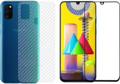 Prolike Front and Back Screen Guard for Samsung Galaxy M21(Pack of 2)
