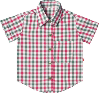 nino bambino Baby Boys Checkered Casual Multicolor Shirt