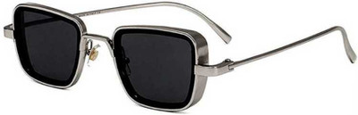 Kytsch Wayfarer, Rectangular Sunglasses(For Men, Black)
