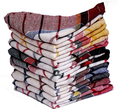 SBTs Cotton Napkin Set of 10 ( Multi Color) Multicolor Cloth Napkins(10 Sheets)