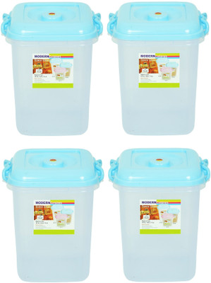 Randal Plastic Utility Container  - 13 L(Pack of 4, Blue)