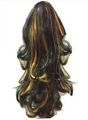 HEROSHIV INDIA Golden Highlight Instant style  Extension Hair Extension