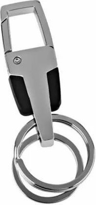 Bal samrat Alloy Metal Double ring Holder Car Keychain Key Chain