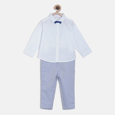 MINI KLUB Boys Casual Shirt Trouser(Multicolor)