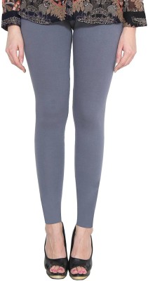 PINOVO Ankle Length Western Wear Legging(Grey, Solid)