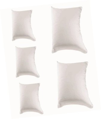 GKM Foam Nature Body Pillow Pack of 5(White)