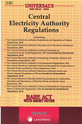 Central Electricity Authority Regulations(Paperback, Editorial Board of Universal Law Publishing)