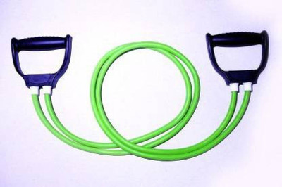 whinsy Pull rope Rubber Band Resistance Tube for Workout Exercise(Pack of 1 ) Resistance Tube(Multicolor)