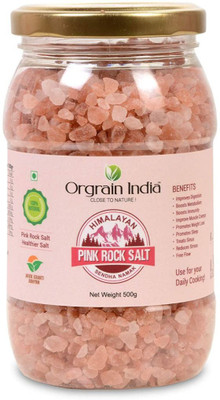 Orgrain India Pink Rock Himalayan Pink Salt(500 g)