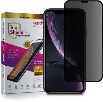 Yopah Edge To Edge Tempered Glass for Apple iPhone XR, Apple iPhone 11(Pack of 1)