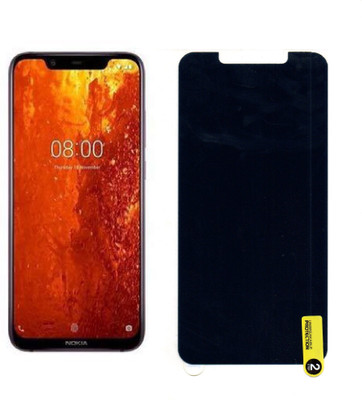 MOBIE ATTIRE Edge To Edge Tempered Glass for NOKIA 8.1(Pack of 1)